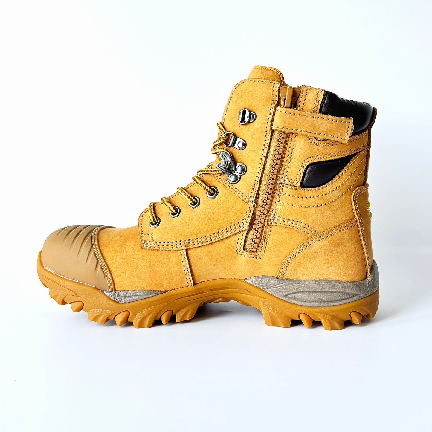 Zip Sided Safety Boot with TPU toe cap EST-156B