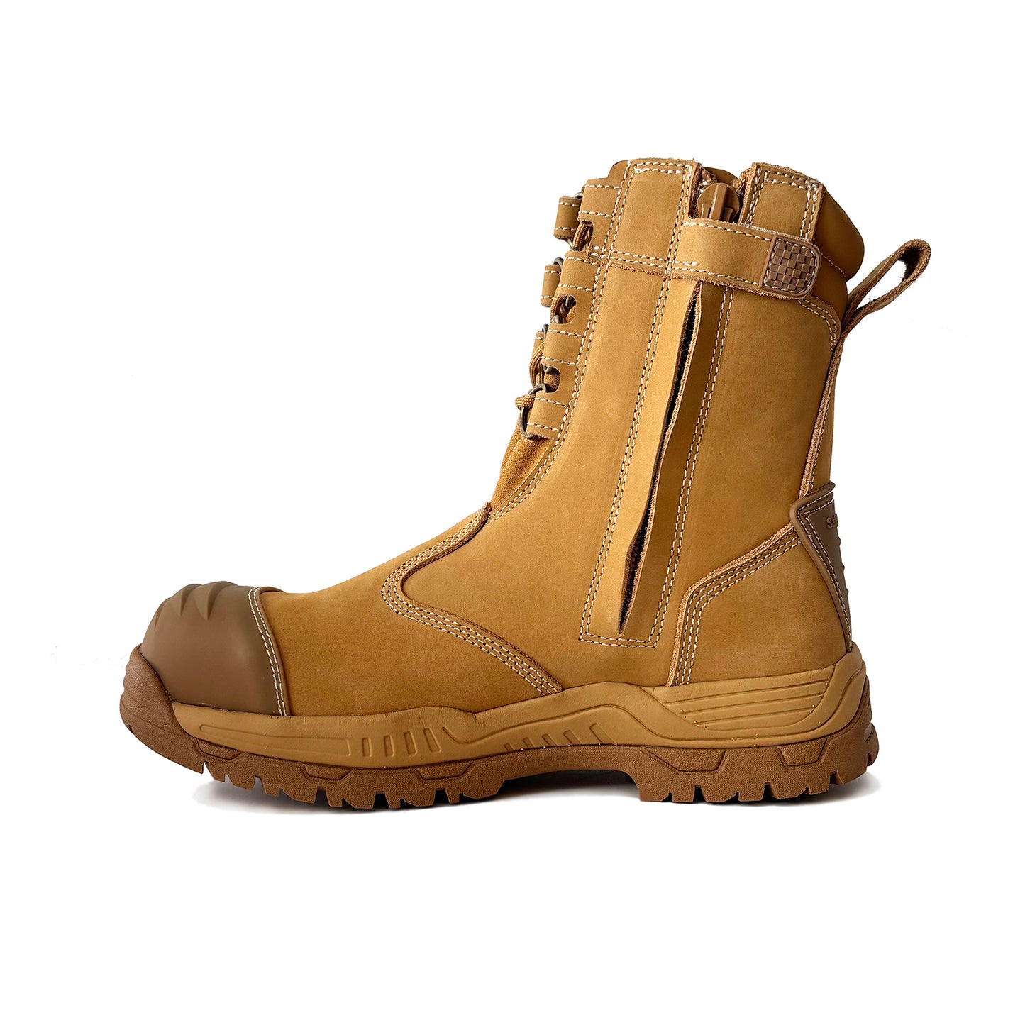 Zip Sided Metal free Safety Boots EST-187B
