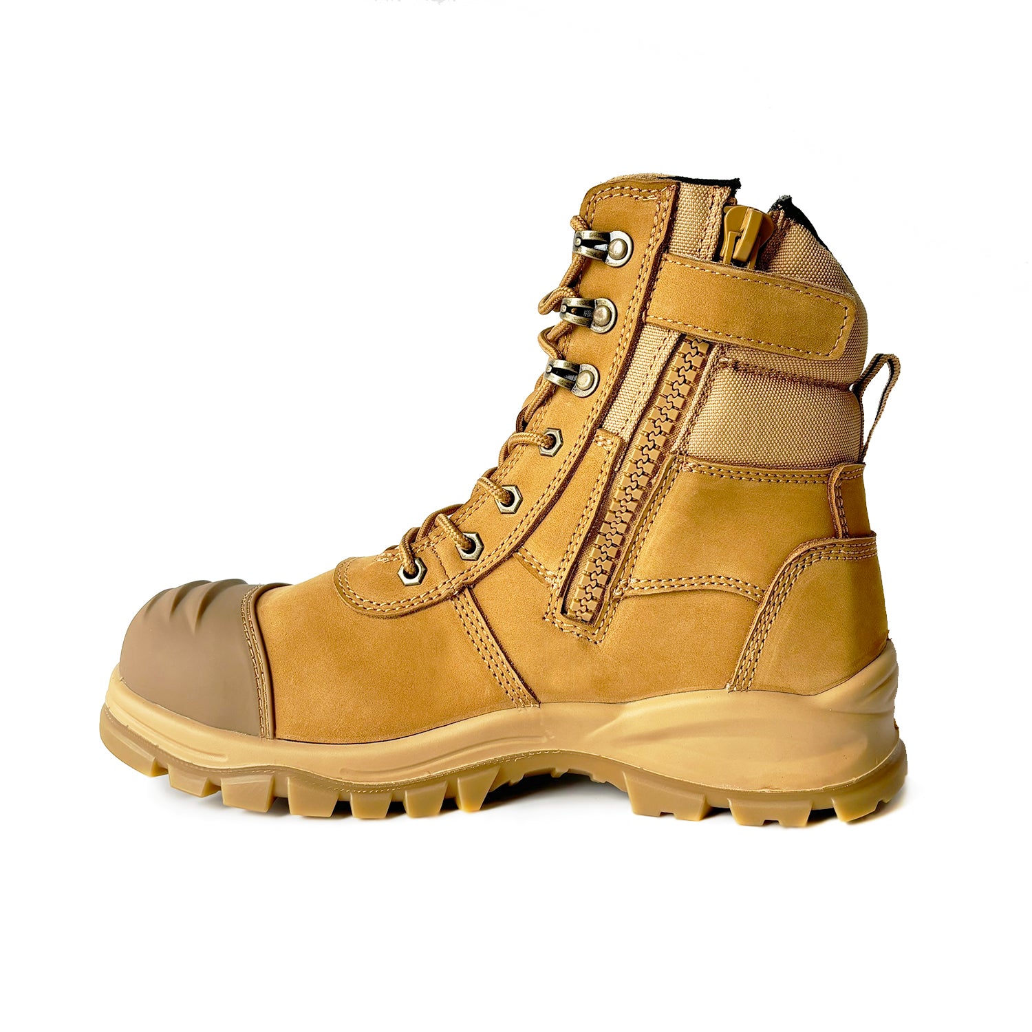 Zip Sided Lace Up Safety Boots EST-024B – SHANDONG ESTAR FOOTWEAR CO., LTD