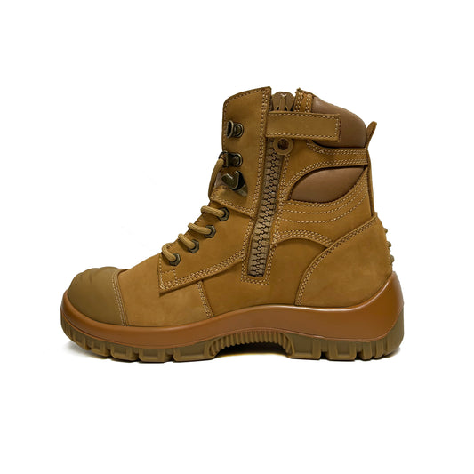 Zip Sided Safety Boot with TPU toe cap EST-088B