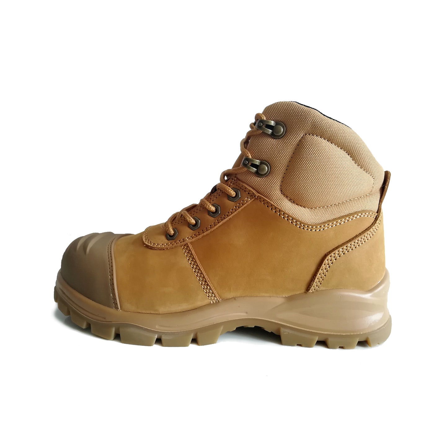 Lace up Zip Sided Safety Boot EST-129B