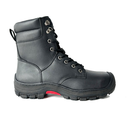 Heavy Duty Lace Up Hi-leg Safety Boots EST-167B