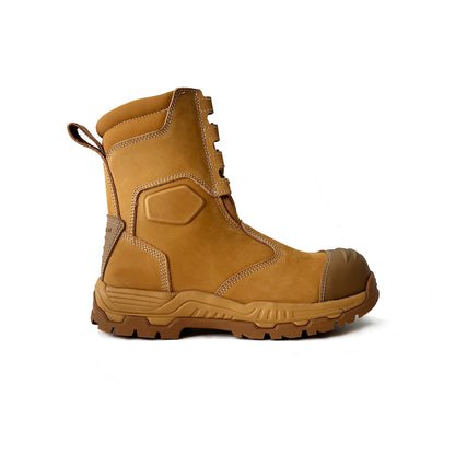 Zip Sided Metal free Safety Boots EST-187B