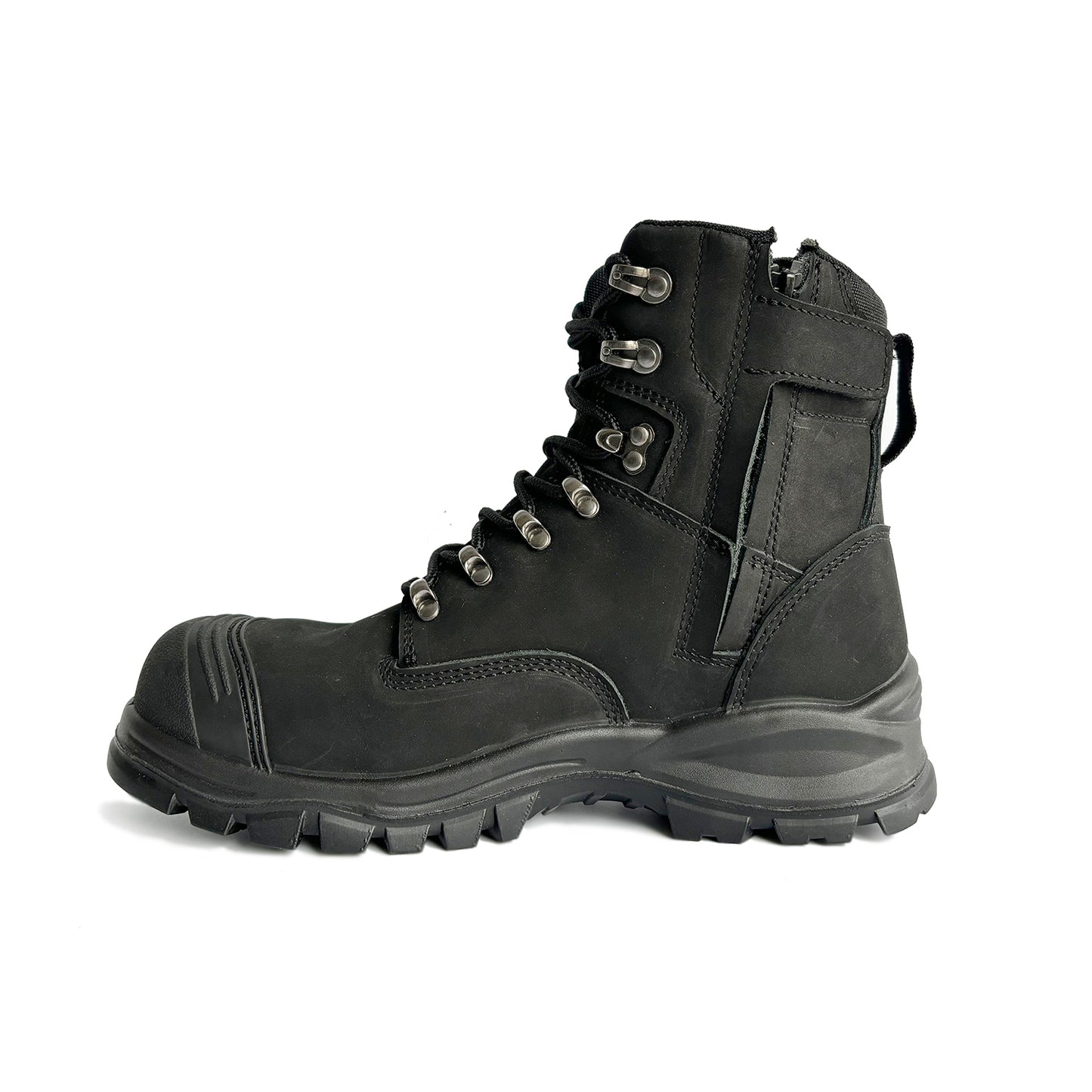 Zip Sided Safety Boot with TPU toe cap EST-154B