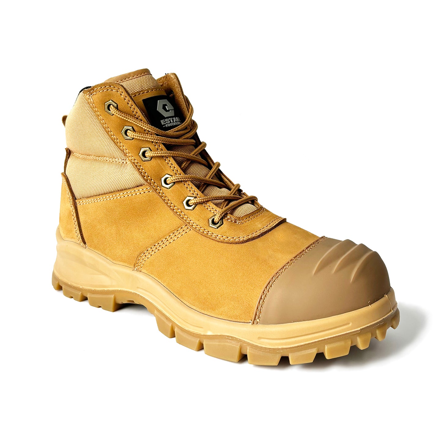 Zip Sided Lace Up Safety Boots EST-002B