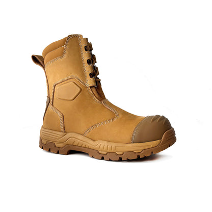 Zip Sided Metal free Safety Boots EST-187B