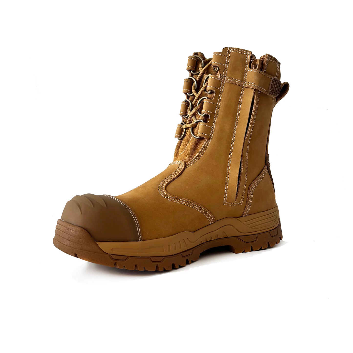 Zip Sided Metal free Safety Boots EST-187B