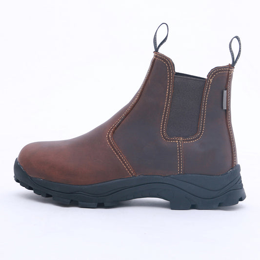 Non-safety Dealer Boots/Soft Square Toe Elastic Sided Boots EST-005NS