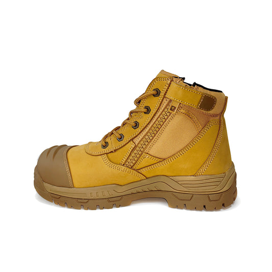 Zip Sided Metal free Safety Boots EST-139B