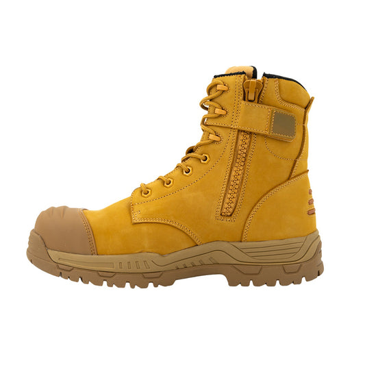 Zip Sided Metal free Safety Boots EST-082B